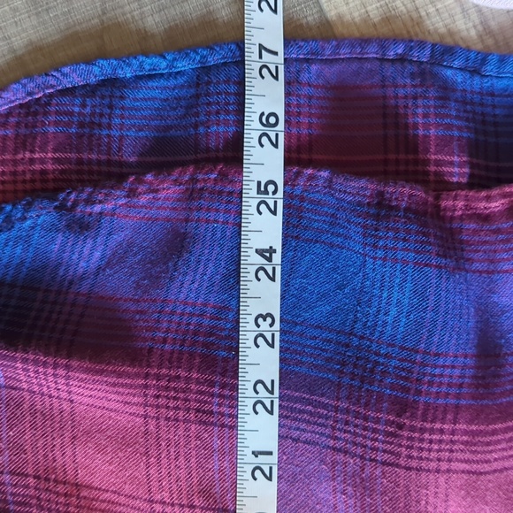 Lucky Brand plaid button-up collared pullover shirt small - Picture 7 of 8